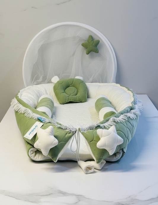 OVAL BABY BED